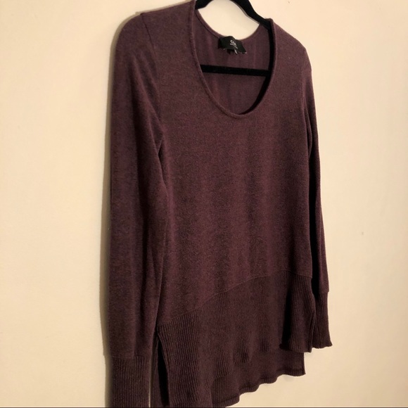 Anthropologie COA Sweater in Maroon - Picture 2 of 5